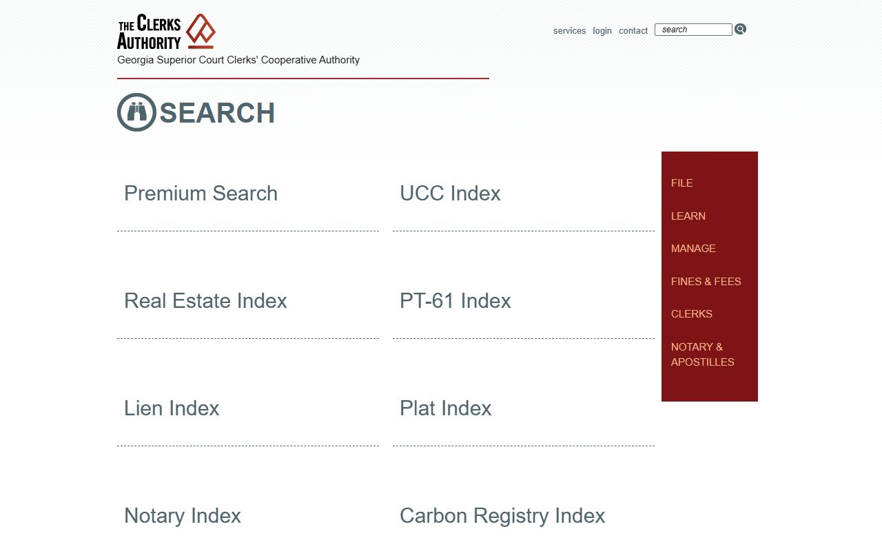 Charlton County court dockets GSCCCA search portal